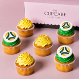 Green and Gold Socceroos Cupcakes