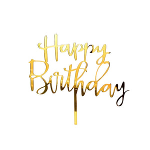 Happy Birthday Cake Topper