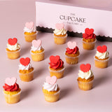 Heart Mini Cupcakes
