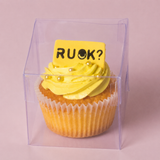 Individual Boxed R U OK? Day Cupcake