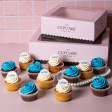 International Men's Day Mini Cupcakes