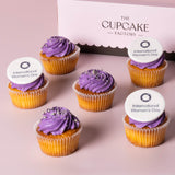 International Women's Day Cupcake - Half Logo Half Icing