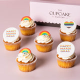 Mardi Gras Cupcakes