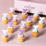 Mermaid Tail Mini Cupcakes