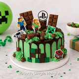 Minecraft Drip Cake