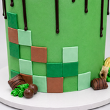 Minecraft Drip Cake