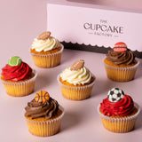 Mixed Sports Cupcakes
