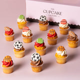 Mixed Sports Mini Cupcakes