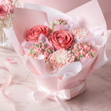 Pink Cupcake Bouquet
