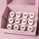 Movember Mini Cupcakes