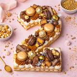 Number or Letter Cake Neutral