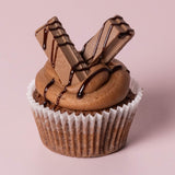 Nutella and KitKat Cupcake