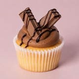Nutella and KitKat Cupcake