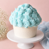 Pastel Blue Giant Cupcake