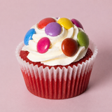 Polka Dot Cupcake
