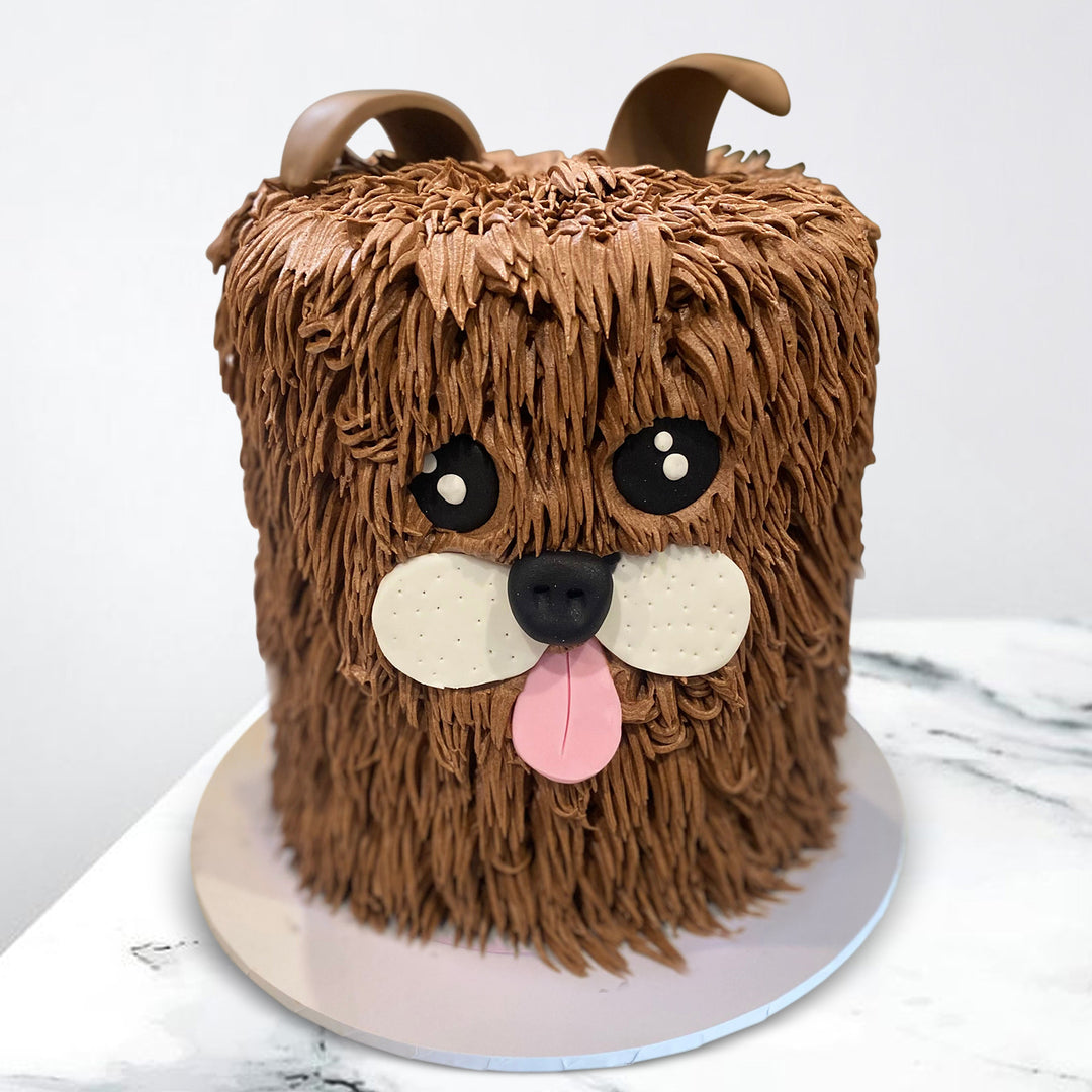 Puppy cake design best sale