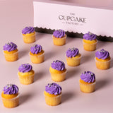 Purple Mini Cupcakes