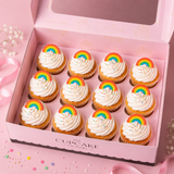 Rainbow Cupcakes