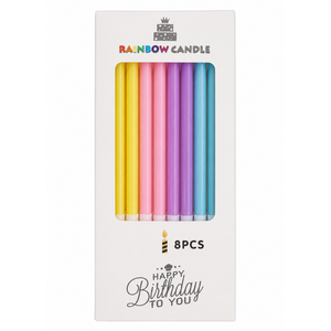 Candles Rainbow 8 Pack