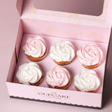 Rose Swirl Cupcakes