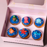 Sea Creature Cupcakes
