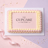 Small Slab Cake with Image or Logo