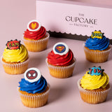 Superhero Cupcakes