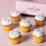 White Christmas Cupcakes