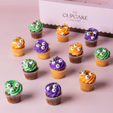 Halloween Monsters Mini Cupcakes