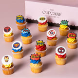 Superhero Mini Cupcakes