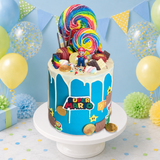 Super Mario Drip Cake