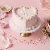 Vintage Cake Heart