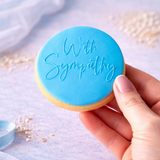 With Sympathy Cookies