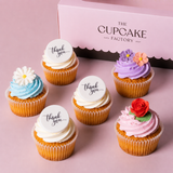 Thank You Flower Cupcakes