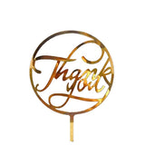 Thank You Cake Topper
