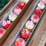 Valentine's Day Long Rose Box - Black