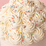 Vanilla Sprinkles Giant Cupcake