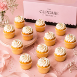 Vanilla Sprinkle Mini Cupcakes