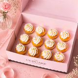 Vanilla Sprinkle Mini Cupcakes