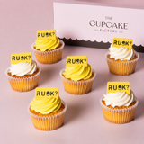 R U OK? Day Vegan Vanilla Cupcakes