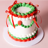 Christmas Vintage Cake