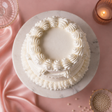 Vintage Cake Fancy Round Two Tier