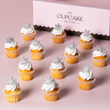 White Christmas Mini Cupcakes