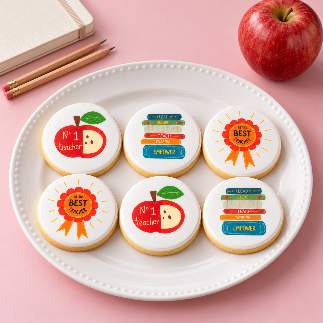 World Teacher Day Cookies – The Cupcake Factory