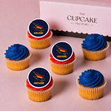 Adelaide Crows AFL Finals Cupcakes