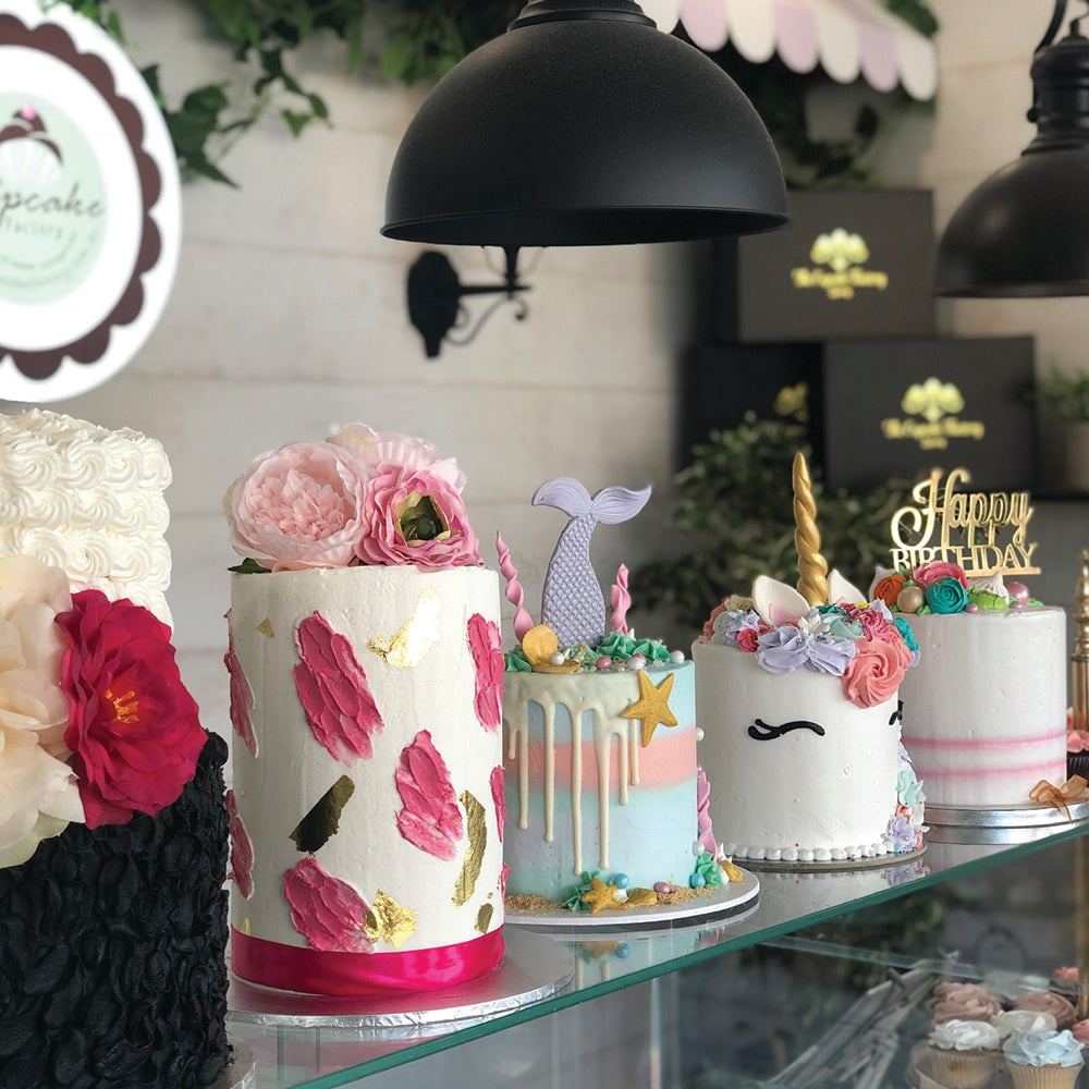 Decorated cupcake