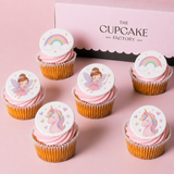 Custom Image Cupcakes - Large Plaques