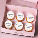 Custom Image Cupcakes - Large Plaques