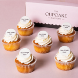 Custom Image Cupcakes - Mini Plaques