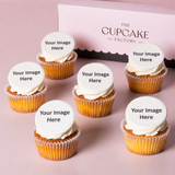 Custom Image Cupcakes - Large Plaques